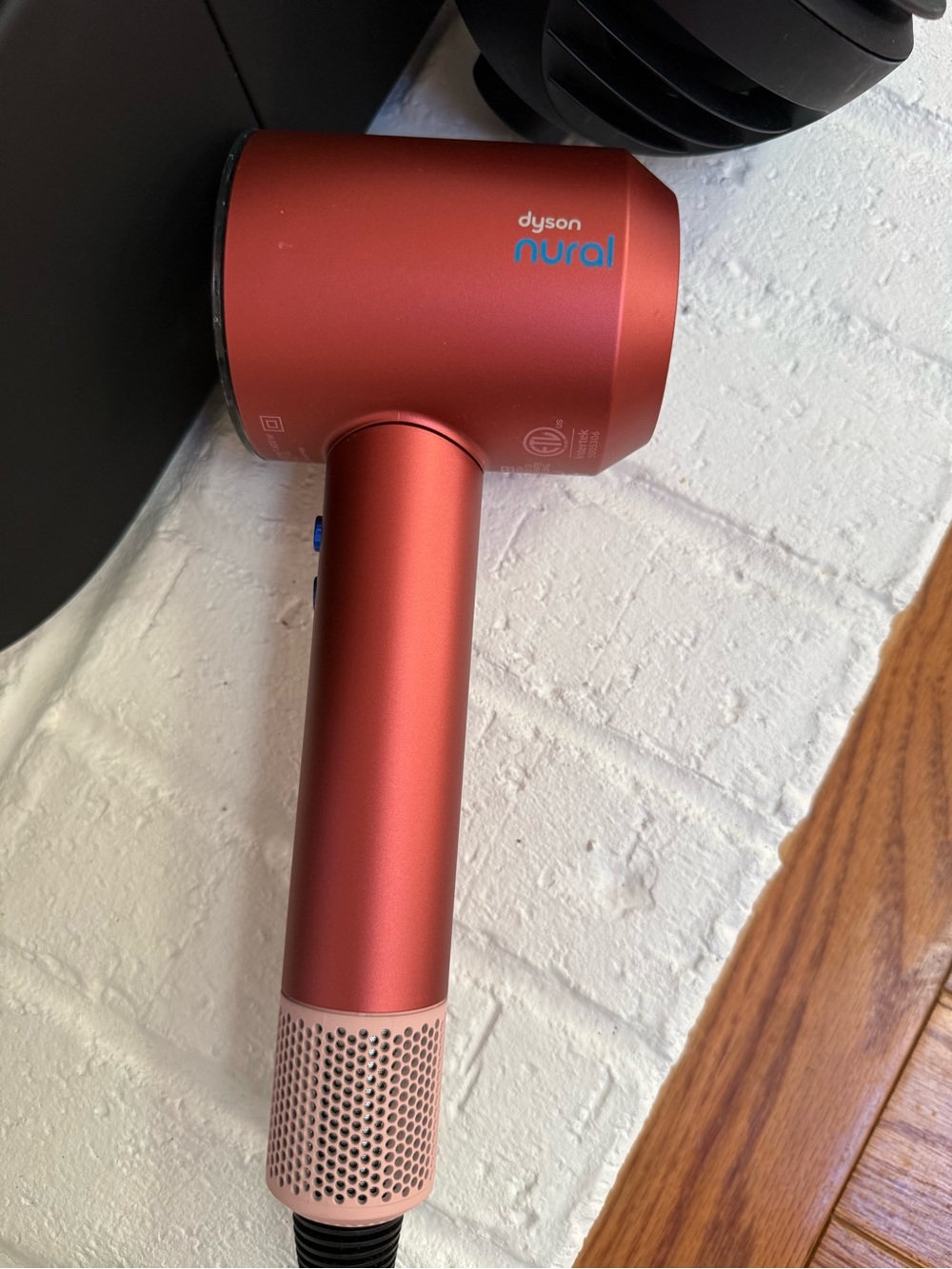 Dyson nural Hairdryer with attachments and case